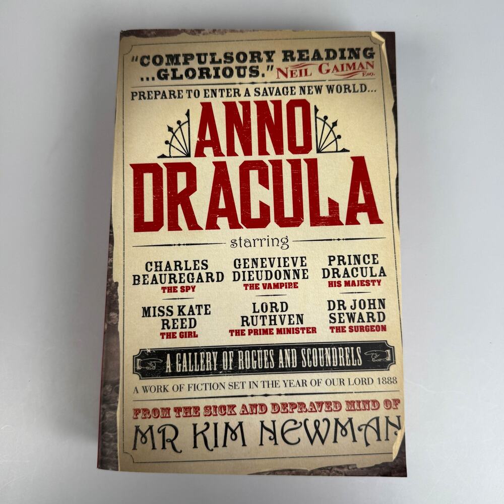 Anno Dracula by Kim Newman Paperback Book 2011